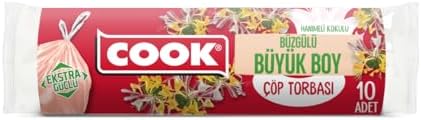 Büzgülü Kokulu Büyük Boy Çöp Torbası (Hanımeli)