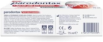 Aktif Diş Eti Onarımı Beyazlatıcı Diş Macunu 75 ml