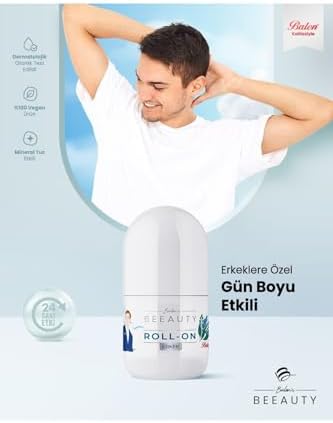 Alternative view of Beeauty Erkek Mineral Salt Deodorant Roll - On