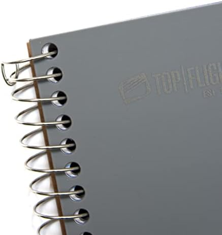 Top Flight 8 Cepli, 160 Sayfalı, Kolej Kuralı, 11 x 8,875 İnç, 1 Dizüstü Bilgisayar, Kapak Değişebilir (33182)