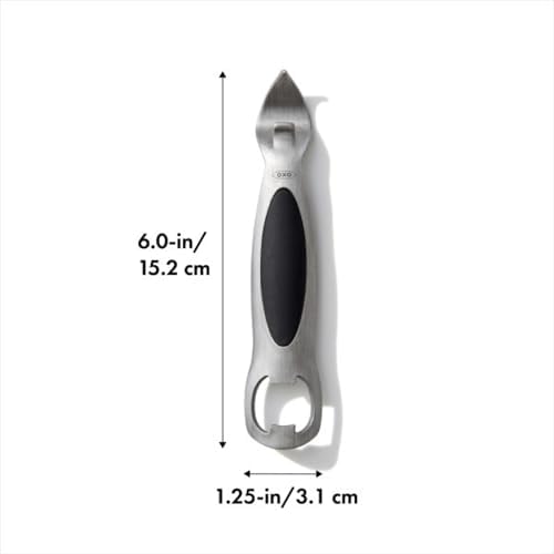 (1, Silver/) - OXO SteeL Bottle Opener