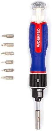 WP221069 6-IN-1 Profesyonel CR-V Cırcırlı Manyetik Tornavida Seti - Görsel 3