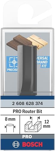 Professional Ahşap İçin Standart Yiv Frezesi (Ahşap İçin, Ø 12 Mm, Çalışma Uzunluğu 32 Mm, El Frezesi Aksesuarı) - Görsel 3