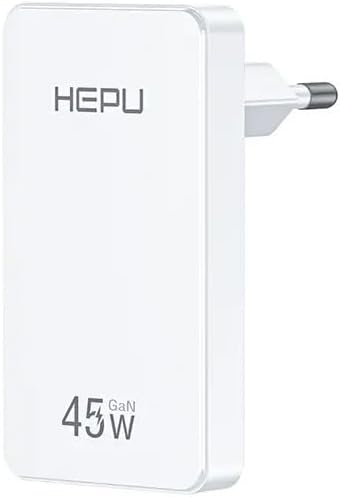 HP-C35 45 Watt GaN Şarj Adaptörü 100 Cm Kablo 2-Port Charger Hızlı Şarj Seti Type-C Kablo Dahildir Charge 3.0