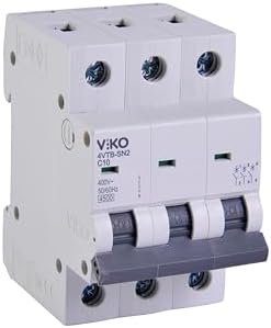 Alternative view of 4VTB-3C10 Otomatik Sigorta 4,5kA C Tipi 3 Kutup 10A