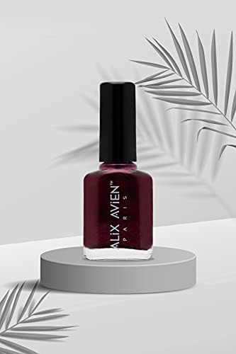 Alternative view of Sedefli Bordo Oje 33 - Yüksek Pigmentli Uzun Süreli Kalıcılık Hızlı Kuruma - Nail Lacquer 33