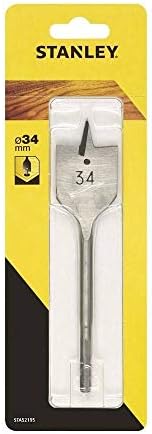 Alternative view of Sta52195 Ahşap Geniş Matkap Ucu, Metalik, 1 Adet, 34 X 154 Mm