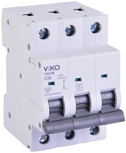 10VTB-3C32 Otomatik Sigorta 10kA C Tipi 3 Kutup 32A - Görsel 3