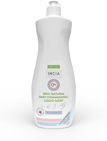 %100 Doğal Bebek Bulaşık Sabunu Bitkisel Emzik Biberon Temizleyici Vegan 500 ml