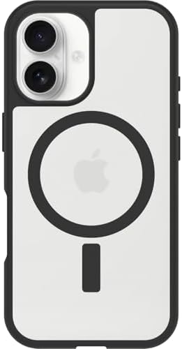 Alternative view of 16 Uyumlu Sleek Serisi MagSafe Kılıf, Darbeye ve Düşmeye Karşı Koruyucu Ultra İnce Koruyucu Kılıf, Şeffaf/Siyah