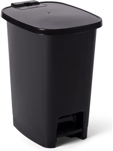 Miss Collection Lüx Serisi Pedallı 10 Litre Çöp Kovası Siyah