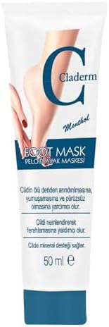 50 ml Tüp Kil Ayak Maskesi Menthol