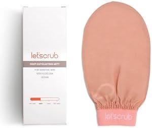 Bej Lastikli Banyo Duş Kesesi Peeling Eldiveni%100 Floş Ipek Hassas Ciltler Için