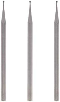 108 Gravür Kesici, En Küçük Boy Silindir Uçlu, 0,8 mm 3'lü - Görsel 3