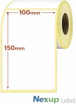 100x150 mm Termal Etiket, Barkod/Adres/Kargo Termal Etiketleri,  ve Diğer Yazıcılarla Uyumlu