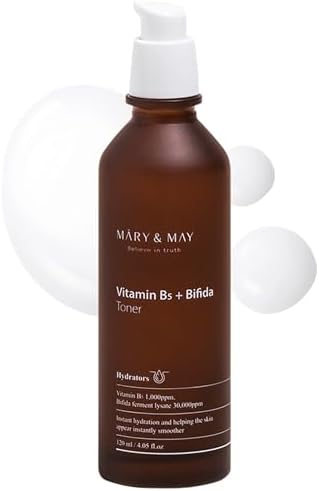 Mary&May Kuru Ciltler Için Yoğun Nemlendirme Sağlayan Besleyici Ve Onarıcı Tonik Vitamine B5 + Bifida Toner 120ml