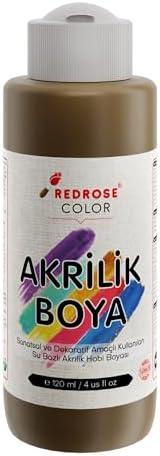 Açık Kahverengi Akrilik Boya 120ml