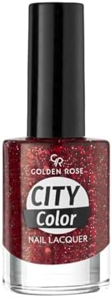City Nail Lacquer Glitter No: 110 - Işıltılı ve Uzun Süre Kalıcı Oje 10.2 ml