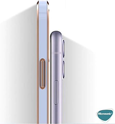 Galaxy M22 Kılıf Laser Plated Soft Beyaz - Görsel 2
