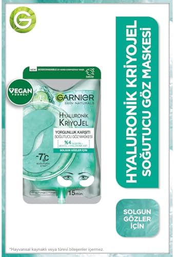 Hyaluronik Kriyojel Yorgunluk Karşıtı Soğutucu Göz Maskesi