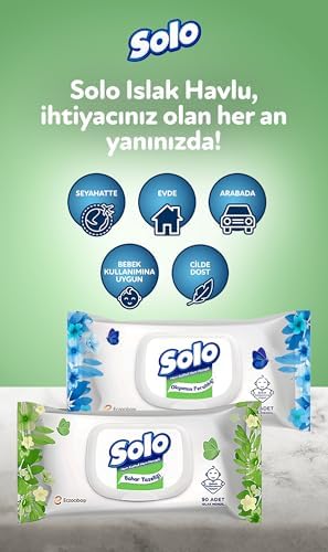 Alternative view of Islak Havlu Kapaklı 90 Yaprak