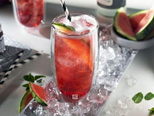 Sorrento Çift Camlı 2'li Soğuk İçecek Bardağı Seti, 474 ml, Cam, Şeffaf Cam