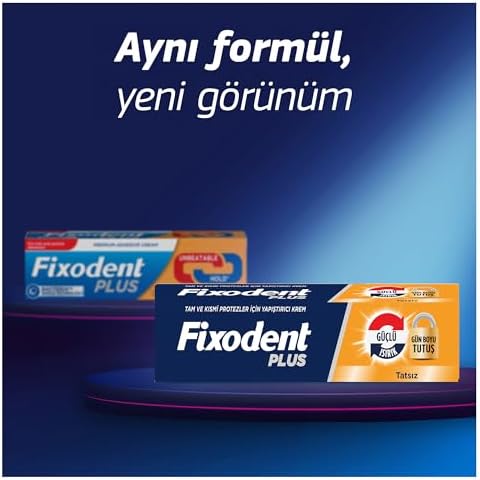 Plus Güçlü Isırık Diş Protezi Yapıştırıcı Krem 57 g