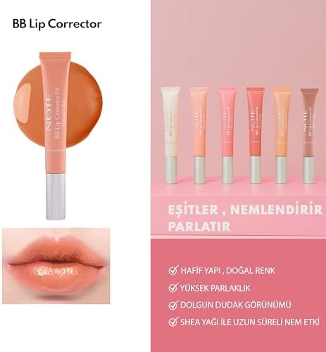 BB Lip Corrector 04 Renk Eşitleyici Dudak Parlatıcısı, Turuncu
