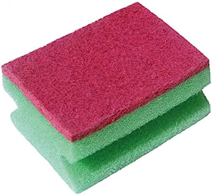169750 Colors Çizmez Sünger 4'lü Oluklu, Yeşil-Mavi-Pembe
