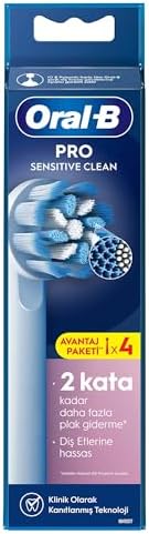 Sensitive X-Filament Şarjlı Diş Fırçası Yedek Başlığı 4 Adet