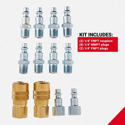 Alternative view of Milton S-210 1/10,2 cm NPT M Style kavrama ve fiş-Set – 12 adet