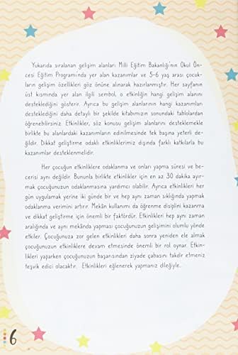 Dikkat Geliştirme - Etkinlik Kitabı (5-6 Yaş)