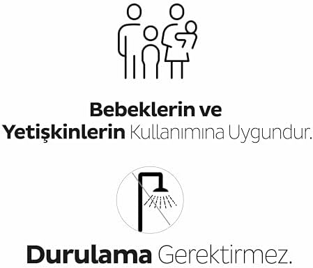 , Xl Lavanta Kokulu Bebek Vücut Temizleme Havlusu 50 Yaprak, Beyaz