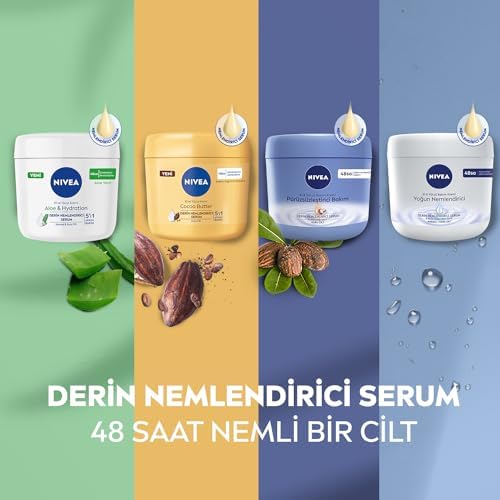 Alternative view of Nemlendirici El ve Vücut Bakım Kremi Pürüzsüzleştirici 400 ml, Kuru Ciltler,48 Saat Yoğun Nemlendirme,Shea Yağı