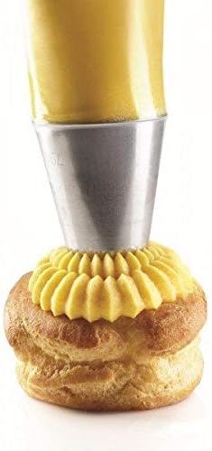 Alternative view of Silikomart Religieuse Tube 01- Paslanmaz Çelik Mini Kalıp