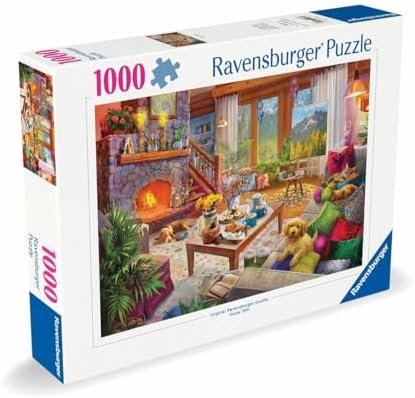 , 1000p Puzzle Huzurlu Oturma Odası, Yetişkin Puzzle