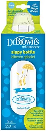 Alternative view of 8 oz/250 ml PP Dar Ağız + Sippy Biberon Bardak, Tavşan, Tekli Paket
