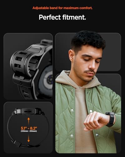 Alternative view of Galaxy 8 (40mm) ile Uyumlu Kılıf & Kordon Kayış Rugged Armor Pro - ACS10005