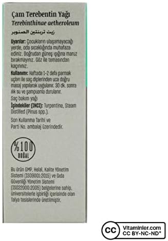 Çam Terebentin Yağı, 50 ml