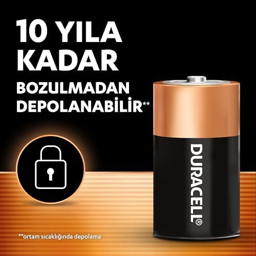 Alternative view of BASIC Alkalin D Pil (2’li Paket) – Çok Amaçlı Alkalin D Pil 1,5V – Daha Uzun Ömürlü – Günlük Cihazlar için Güvenilir Güç – Plastik İçermeyen Ambalaj - MN1300