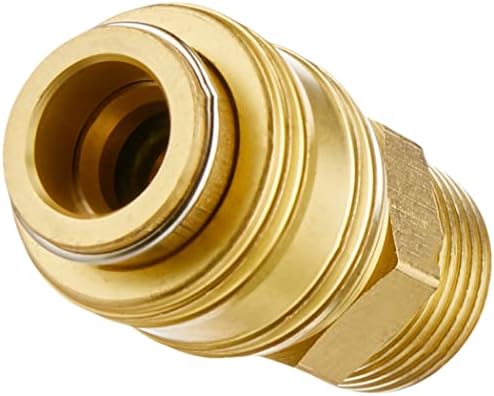 Alternative view of Orijinal  Nipel R1/2" (kompresör aksesuarı, sağlam pirinçten yapılmış, pnömatik hortumlar için) - 4139209