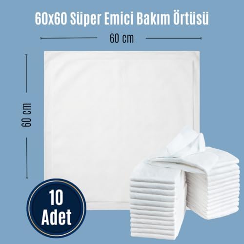 Alternative view of Bebek Bakım Örtüsü 60x60 cm 10 Adet – Alt Açma Bezi, Emici Örtü