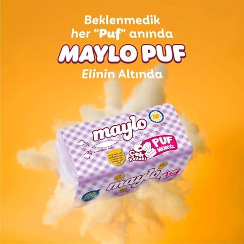 Alternative view of Maylo Puf Mendil 150'li