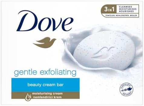 Beauty Cream Bar Katı Güzellik Sabunu Gentle Exfoliating Nemlendirici Etkili, 90 g