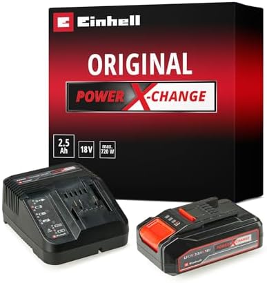 Alternative view of Orijinal  18 V 2.5 Ah PXC Başlangıç Kiti (Akü ve Şarj Cihazı, 18 V, maks. güç 720 W, tüm PXC cihazları için, akü yönetim sistemi, 3'lü LED gösterge) - 4512097