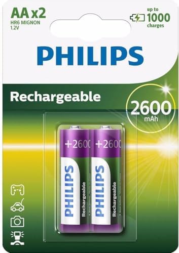 çok aşamalı Life NiMH pil AA Mignon 2600 mAh 2'li Paket - Görsel 3