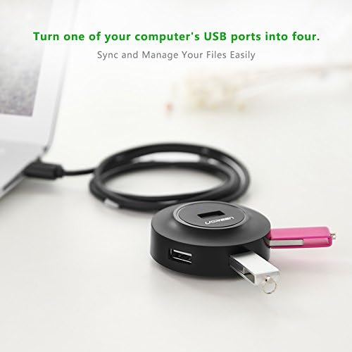 Alternative view of USB 2.0 4 Portlu Hub Çoklayıcı, Siyah