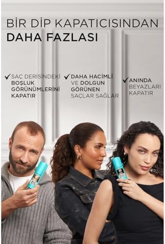 Retouch Beyaz Dipleri Kapatıcı Sprey 75 ml - Kumral