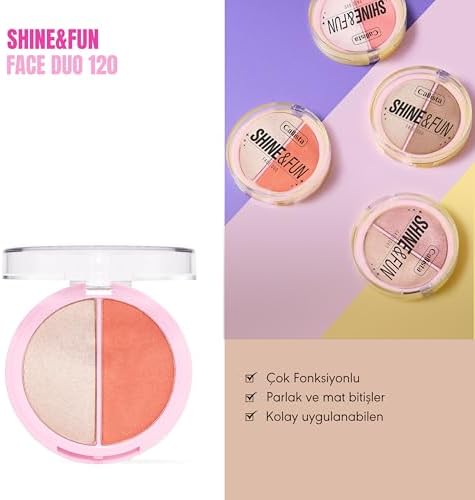 Alternative view of Callista & Fun Face Duo 120 Allık & Aydınlatıcı Paleti