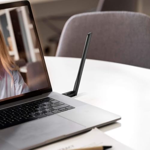 Alternative view of TX35U Plus | AX1800 Wi-Fi 6 Kablosuz USB Adaptör | 1800 Mbps Hız | Çift Bant | Yüksek Çekim Güçlü Anten | USB 3.0 | WPA3 | Beamforming & MU-MIMO | Masaüstü ve Laptop PC Alıcı